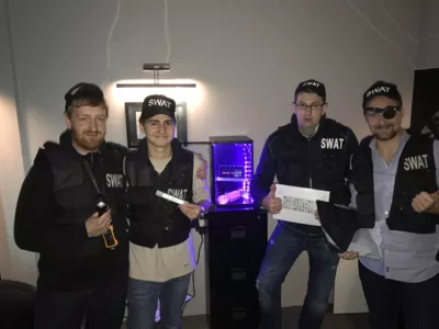 Weihnachtsfeier im Escape Room