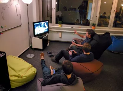 Fifa Turnier im alten Büro